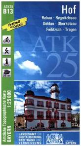 Amtliche Topographische Karte Bayern Hof