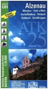 Amtliche Topographische Karte Bayern Alzenau