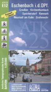 Amtliche Topographische Karte Bayern Eschenbach i. d. OPf
