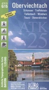 Amtliche Topographische Karte Bayern Oberviechtach