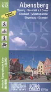 Amtliche Topographische Karte Bayern Abensberg