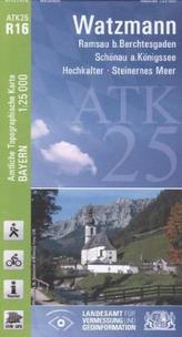 Amtliche Topographische Karte Bayern Watzmann