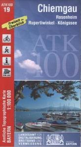 Amtliche Topographische Karte Bayern Chiemgau
