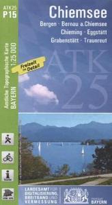 Amtliche Topographische Karte Bayern Chiemsee