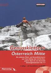 Genussklettern Österreich Mitte, m. CD-ROM