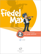 Fiedel-Max für Violine - Der große Auftritt, m. Audio-CD. Bd.2