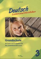 Grundschule Klasse 3, Deutsch
