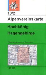 Alpenvereinskarte Hochkönig, Hagengebirge