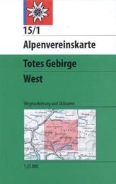 Alpenvereinskarte Totes Gebirge West