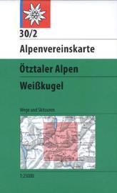 Alpenvereinskarte Ötztaler Alpen, Weißkugel