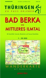 Wanderkarte Bad Berka und mittleres Ilmtal