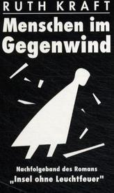 Menschen im Gegenwind