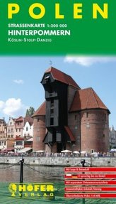 Höfer Straßenkarte Polen, Hinterpommern