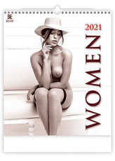 Kalendář 2021 nástěnný Exclusive: Women, 450x520