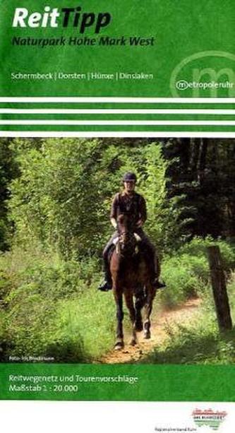 Reittipp Naturpark Hohe Mark West, Karte m. Begleitheft Reittipp Naturpark Hohe Mark West, Karte m. Begleitheft