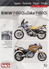 BMW F 650 GS & Dakar ab 2000, F650 CS ab 2002