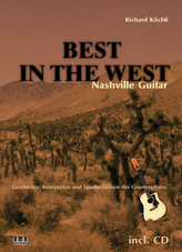 Best In The West, Nashville Guitar, m. Audio-CD