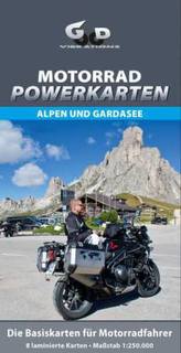 Motorrad Powerkarten Alpen und Gardasee, 8 Bl.
