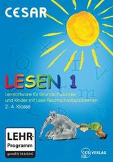 Cesar Lesen 1, 2.-4. Klasse, 1 CD-ROM