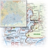 Bacher Postleitzahlenkarte Bayern, Posterkarte