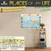 Welt 'Places of my Life', foliert und beleistet