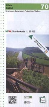 Wanderkarte Nordrhein-Westfalen Höxter Süd