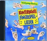 Kunterbunte Fingerspiel-Lieder, 1 Audio-CD