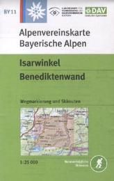Alpenvereinskarte Isarwinkel, Benediktenwand