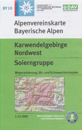 Alpenvereinskarte Karwendelgebirge Nordwest, Soierngruppe