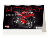 Kalendář 2021 stolní: Motorky ČR/SR, 226x139