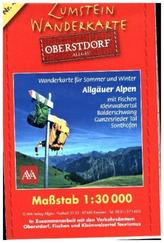 Zumstein Wanderkarte Oberstdorf/Allgäu