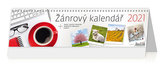 Kalendář 2021 stolní: Žánrový kalendář, 421x115