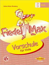 Fiedel-Max für Viola - Vorschule, m. Audio-CD