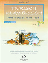 Tierisch Klavierisch, für Klavier, m. Audio-CD. Bd.1