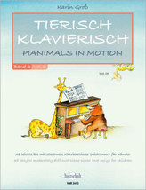 Tierisch Klavierisch, für Klavier, m. Audio-CD. Bd.2