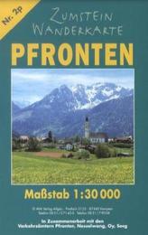 Zumstein Wanderkarte Pfronten