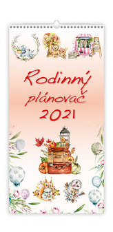 Kalendář 2021 nástěnný: Rodinný plánovač, 315x630