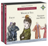 Klassiker leicht erzählt - 3er-Box: Faust, Wilhelm Tell, Nathan der Weise, 3 Audio-CDs