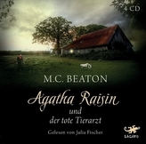 Agatha Raisin und der tote Tierarzt, 4 Audio-CDs