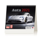 Kalendář 2021 stolní: MiniMax Auta, 171x139