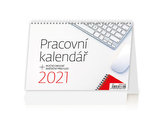 Kalendář 2021 stolní: Pracovní kalendář, 211x148
