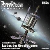 Perry Rhodan, Lemuria - Exodus der Generationen, 8 Audio-CDs