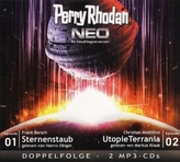 Perry Rhodan, NEO - Sternenstaub. Utopie Terrania, 2 MP3-CDs
