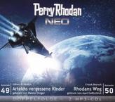 Perry Rhodan NEO - Artekhs vergessene Kinder / Rhodans Weg, 2 MP3-CDs