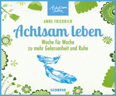 Achtsam leben - Tischaufsteller