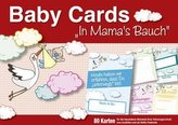 Baby Cards 'In Mama's Bauch', Erinnerungskarten