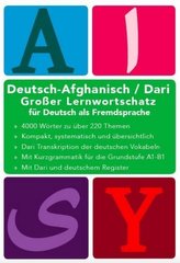 Deutsch-Afghanisch/Dari - Großer Lernwortschatz für Deutsch als Fremdsprache