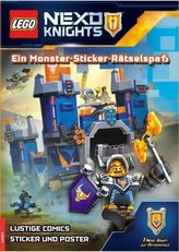 LEGO® Nexo Knights(TM) Ein Monster-Sticker-Rätselspaß, m. Poster