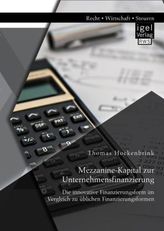 Mezzanine-Kapital zur Unternehmensfinanzierung