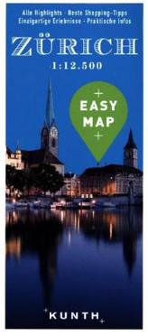 EASY MAP Deutschland/Europa Zürich